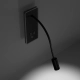Kinkiet BASE 8W+2W BLACK ML63500 Milagro