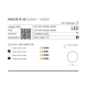 lafabryka.pl Plafon Malta R 50 4000K (white) AZ4250 AZZARDO