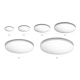 lafabryka.pl Plafon Malta R 50 4000K (white) AZ4250 AZZARDO