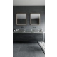 Mirror Prostokąt 76x91cm czarne lustro podświetlane W0384 MaxLight