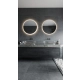 Mirror Okrąg ⌀80 Cm Bezramkowe Lustro Podświetlane W0387 MaxLight