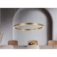Lampa wisząca złota MIDWAY Triangle LP-033/1P S GD LIGHT PRESTIGE