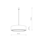 Lampa wisząca MIST III 8942 Nowodvorski