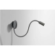 lafabryka.pl Kinkiet Nogat (black) AZ2943 AZZARDO  ........KOD: 15509