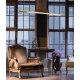 Maxlight Organic Horizon P0356D Lampa Wisząca Ściemnialna Złota MaxLight