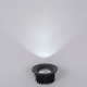 Oczko podtynkowe Cirro 1xLED czarne RL0104-CCT-BK yaskr