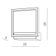 lafabryka.pl Kinkiet Opera wall (gold) AZ4321 AZZARDO