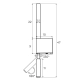 Kinkiet Organic Czarny W0339 MaxLight