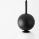Lampa Wisząca Roma Black P0600 MaxLight