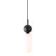 Lampa Wisząca Roma Black P0600 MaxLight