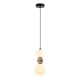 Lampa wisząca Modern 13w, Opal + Light Grey P0627 MaxLight