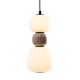 Lampa wisząca Modern 13w, Opal + Medium Brown P0628 MaxLight