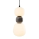 Lampa wisząca Modern 13w, Opal + Dark Grey P0629 MaxLight