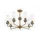 Lampa Wisząca Nova Gold 7l P0633 MaxLight