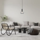 Lampa wisząca Stabla PND-30084-1-BK-SG ITALUX