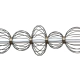 Lampa wisząca Rabel PND-344221-5-BK Italux