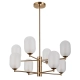 Lampa wisząca Perano PND-4215-8A-HBR-SAT ITALUX