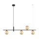 lafabryka.pl Bletter Lampa wisząca PND-5225-4-BK-AMB ITALUX