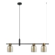 lafabryka.pl Lampa wisząca Servio PND-66892-3-BK-AMB ITALUX