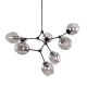 Lampa wisząca Ferral PND-75075-8-BK-SG ITALUX