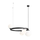 lafabryka.pl LAMPA WISZĄCA GARDA 4 RING BLACK 1099L1_R