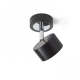 PIXIE regulowana czarna chrom 230V LED GX53 7W R11773 Rendl light studio