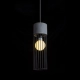 BURTON wisząca beton 230V LED E27 11W R12931 Rendl light studio