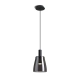 lafabryka.pl BELLINI M LED wisząca czarna szkło przydymione 230V LED 5W 30° 3000K R13652 Rendl light studio