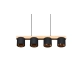 lafabryka.pl Lampa wisząca czarna CAMERON R30654002 TRIO