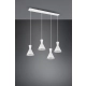 lafabryka.pl Lampa wisząca biała 4L ENZO R30784031 TRIO