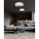 lafabryka.pl Lampa sufitowa LED drewniana 60 cm MONTE R62171930 TRIO