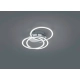 lafabryka.pl Lampa sufitowa LED nikiel CIRCLE R62823107 TRIO