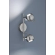 lafabryka.pl Plafon srebrny spot 2L BASTIA R80052007 TRIO