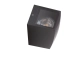 lafabryka.pl Rezia 1 (black) AZ4343 GU10 1x MAX 35W IP54 METAL GLASS AZZARDO