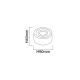 Rullo Toupe Mini IP44 OR86294 OPEN DESIGN HIGHLIGHTS