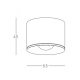 S133 CEILING LED LIGHT 8W BLACK IP54 Zambelis Lights