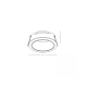 S222 RECESSED SPOT 1xMR11 GU10 SANDY BLACK Zambelis Lights