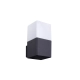 lafabryka.pl Kinkiet Sorano Wall (dark grey) AZ4357 E27 1x MAX.40W IP54 METAL PC AZZARDO