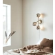 lafabryka.pl Kinkiet TRINITY Wall 3L Brass/Smoke 108253 Markslojd