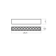 Plafon Tetris AZ6282 20W CCT DIMM czarny AZZARDO