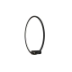 Kinkiet Ringa M 1xLED czarny WL0116-M-BK yaskr