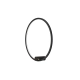Kinkiet Ringa M 1xLED czarny WL0116-M-BK yaskr