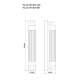 Kinkiet KALIA WL32187/8W/GD ZUMA LINE