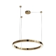 Żyrandol Aurum M 1xLED złoty PL0116-90 yaskr