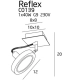 Reflex kinkiet / lampa sufitowa biała C0139 MaxLight