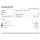 Oprawa stropowa Adamo Midst (white) AZ1483 AZZARDO