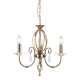 lafabryka.pl Żyrandol Aegean – 3 źródła światła – Stary mosiądz AG3-AGED-BRASS Elstead Lighting