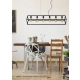 lafabryka.pl Lampa wisząca 6xE27 black FABIAN 00425/06/30 Lucide