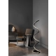 lafabryka.pl Lampa podłogowa LED czarna YARA 426219132 TRIO
