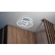lafabryka.pl Lampa sufitowa LED nikiel CIRCLE R62823107 TRIO